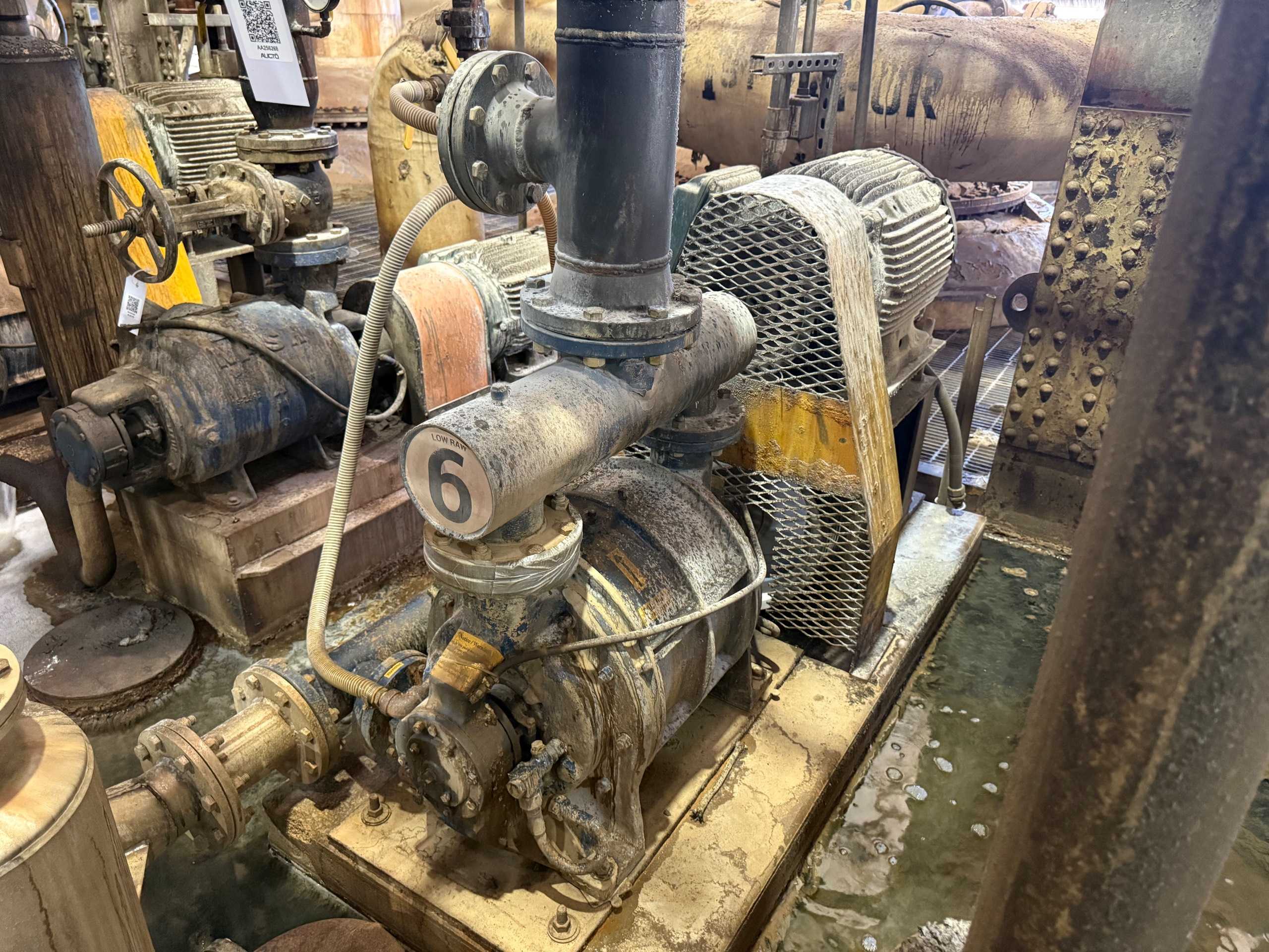 NASH 403 PUMP & 40 HP MOTOR ASSEMBLY - PUMP & MOTOR ASSEMBLY