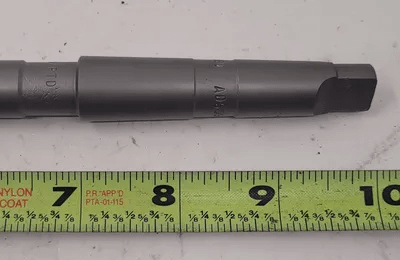PRECISION AD509702-677 .625" DRILL BIT, MT 2 SHANK, 5/8 IN., FLUTE 6.25 IN., OAL 10.25 IN. - MACHINE TOOLING
