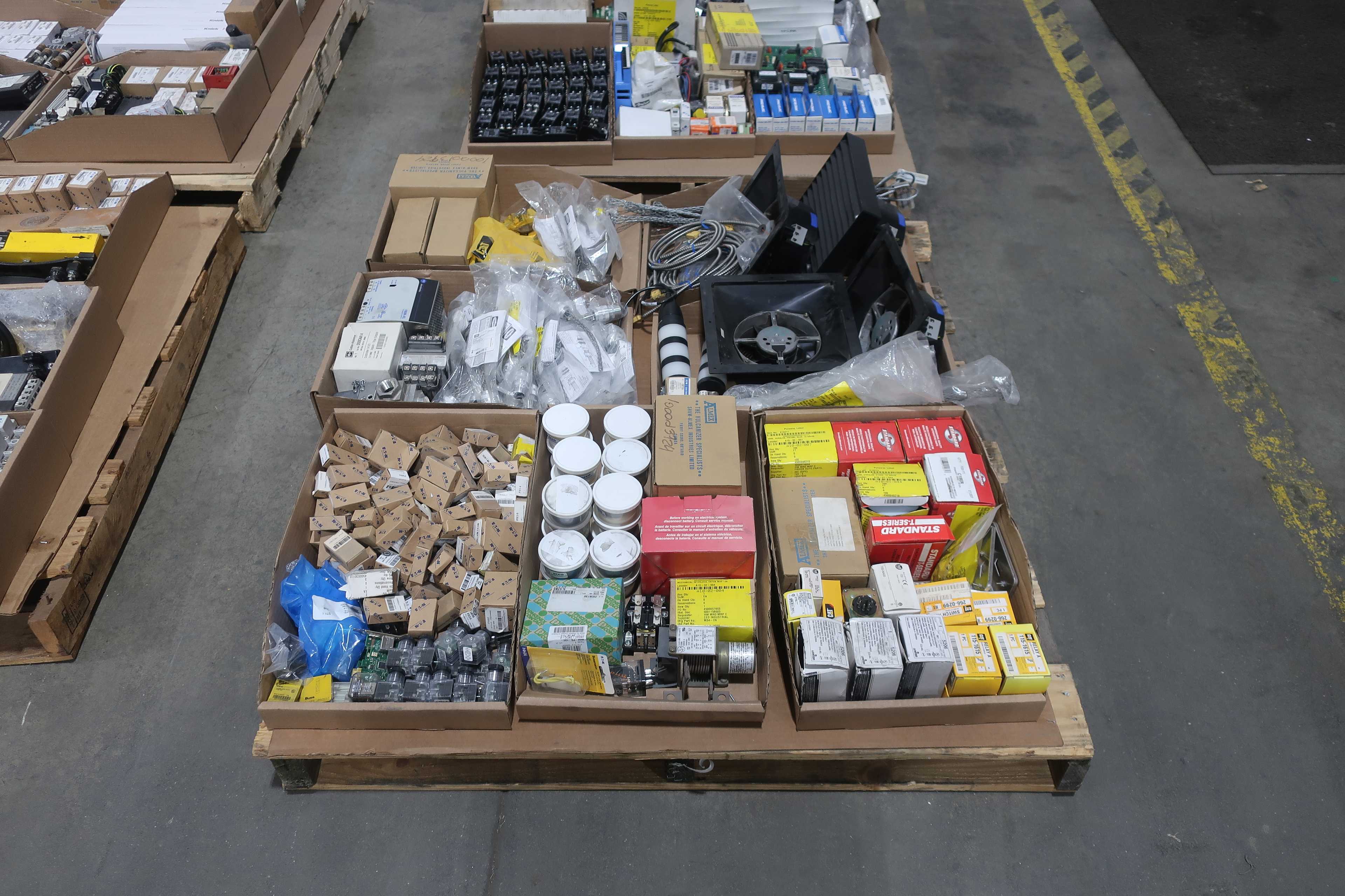 SKU 1742120 - 4 PALLETS OF ASSORTED ELECTRICAL - ELECTRICAL COMPONENTS