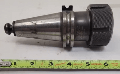 PARLEC C40S-10SC3 COLLET CHUCK (CAT 40 HOLDER) - MACHINE TOOLING