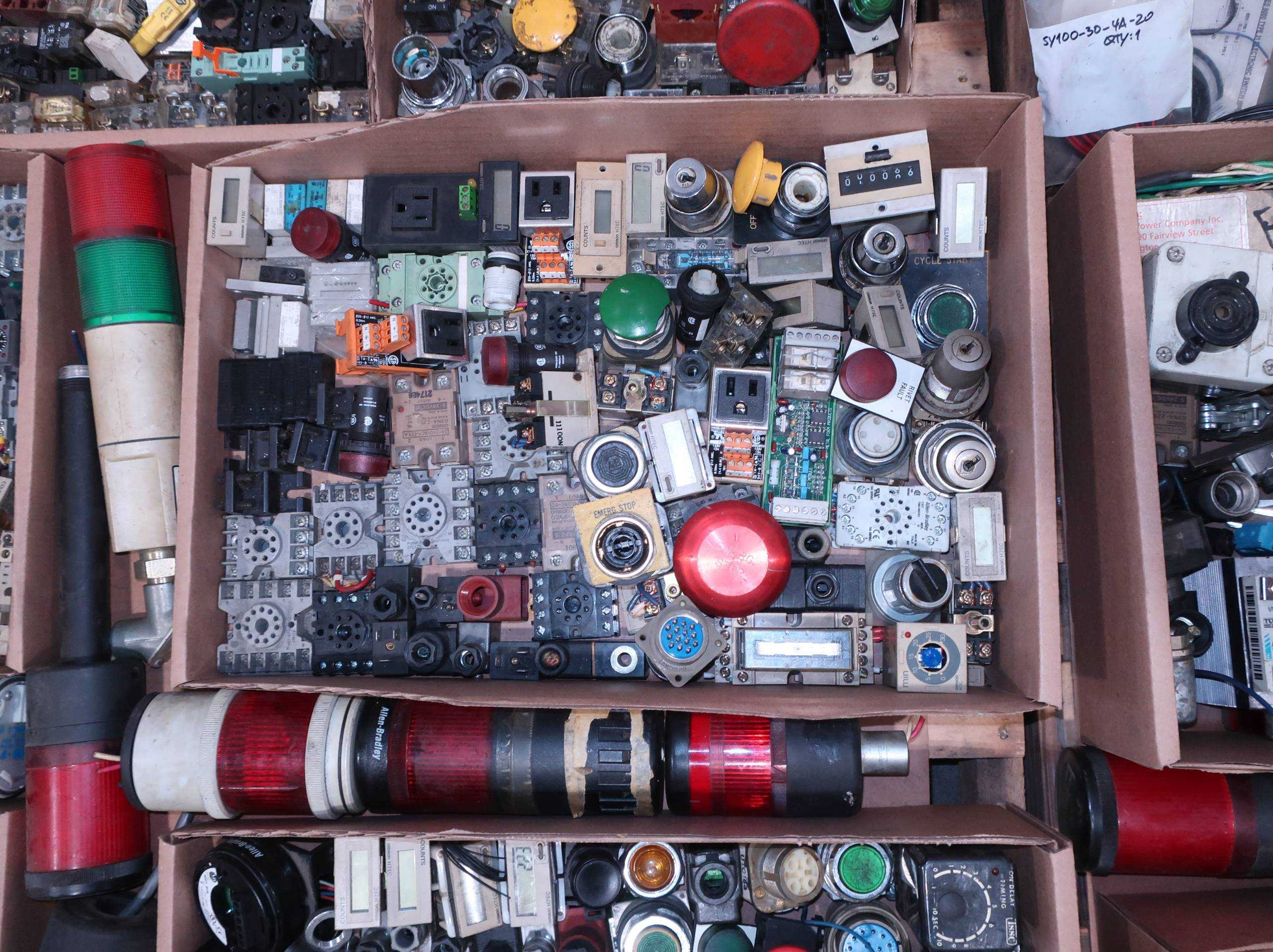 2 PALLETS OF ASSORTED AUTOMATION - ELECTRONIC COMPONENTS