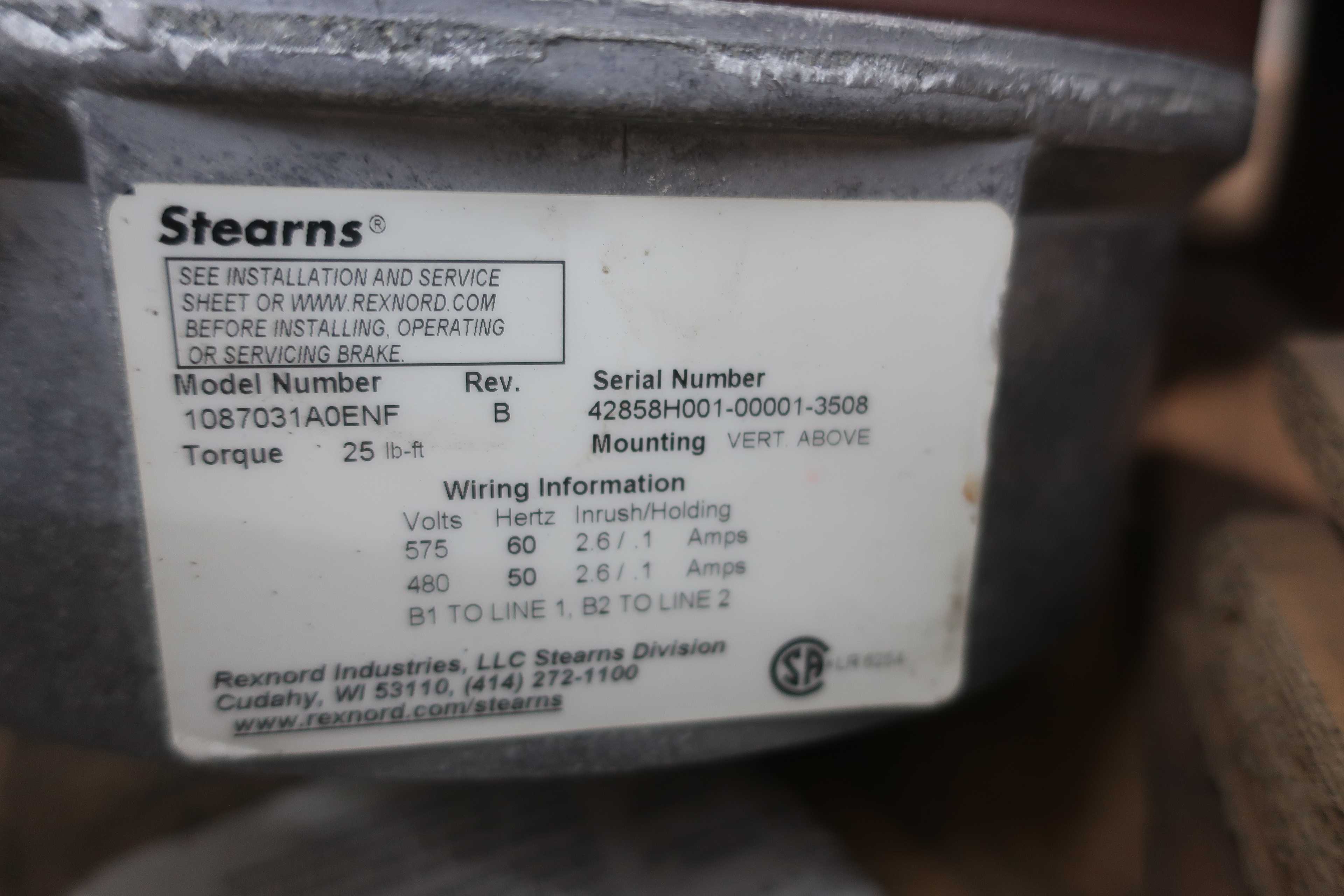 PALLET OF STERNS BRAKES AND HOUSINGS - BRAKES & CLUTCHES