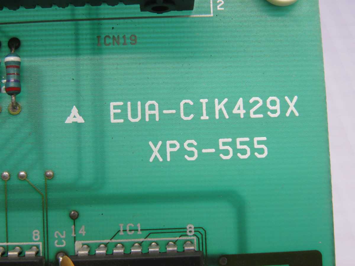 KAWAGUCHI XPS-555 EUA-CIK429X, INDUSTRIAL CONTROL BOARDS, INDUSTRIAL PCB, REPLACEMENT PART - PCB CIRCUIT BOARDS