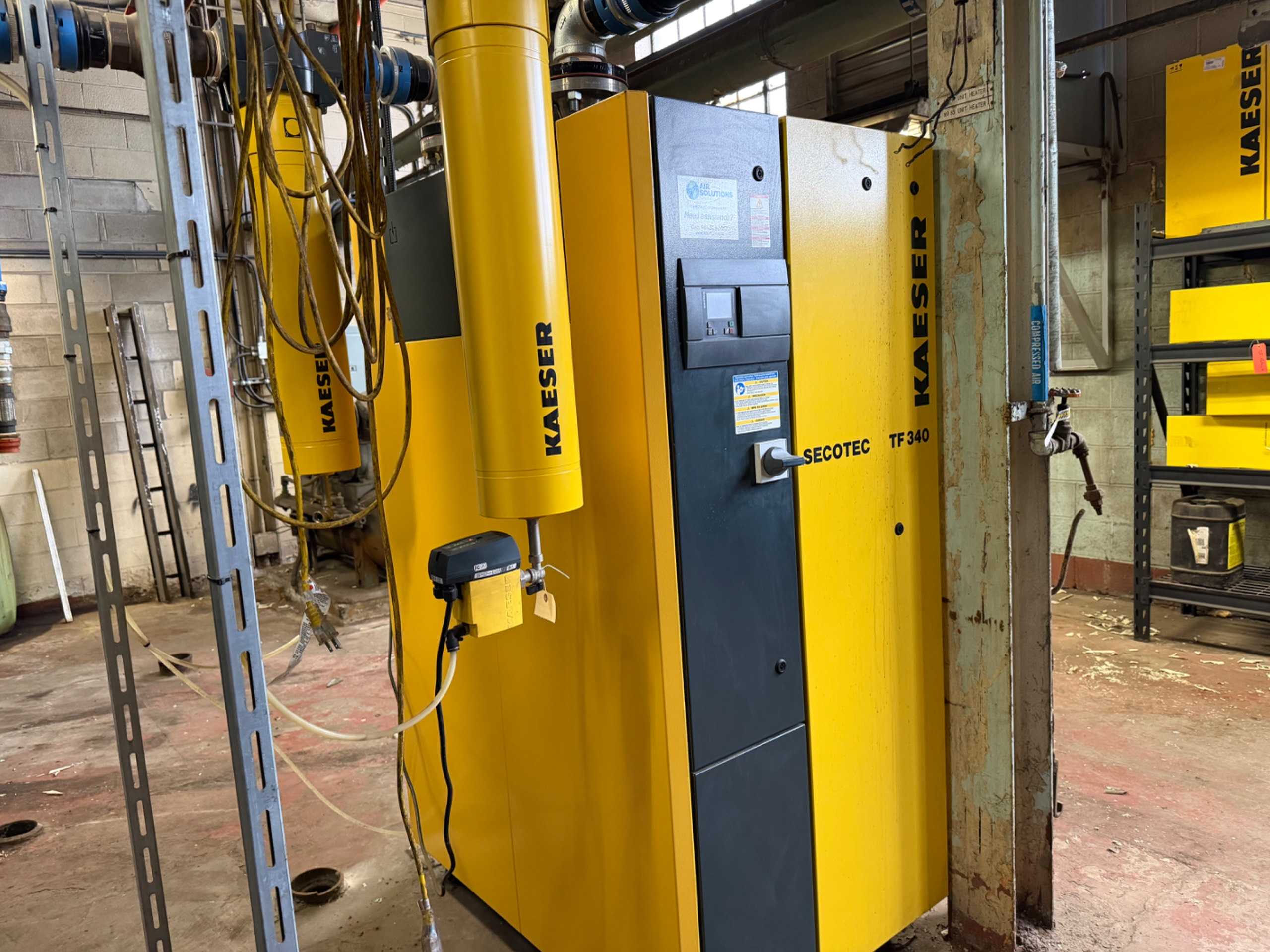 2022 KAESER TF 340 AIR DRYER, 1130-1200 SCFM, 232 PSIG, R-513A, 460/575V - AIR DRYERS