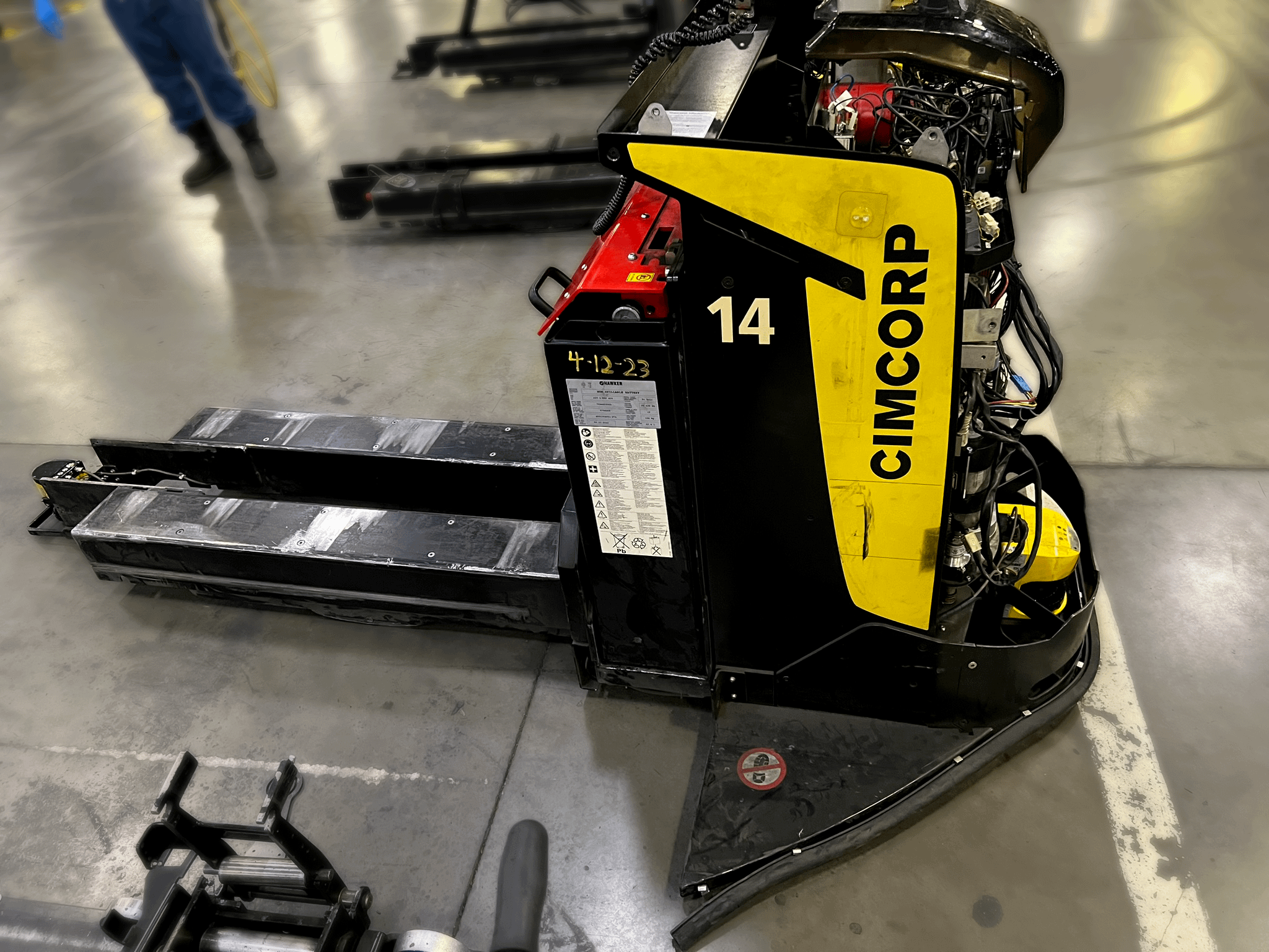 2015 ROCLA ATX16 AUTOMATED GUIDED VEHICLE - MATERIAL HANDLING EQUIPMENT