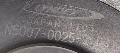 LYNDEX N5007-0025-2.00 COLLET CHUCK, CAT 50 HOLDER, ER25 COLLET SERIES, MAX SPEED 23,000 RPM - MACHINE TOOLING