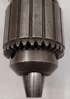 JACOBS NO 36 BALL BEARING CHUCK, 4MT ARBOR, CAP: 3/16-3/4IN, OAL: 9IN - MACHINE TOOLING