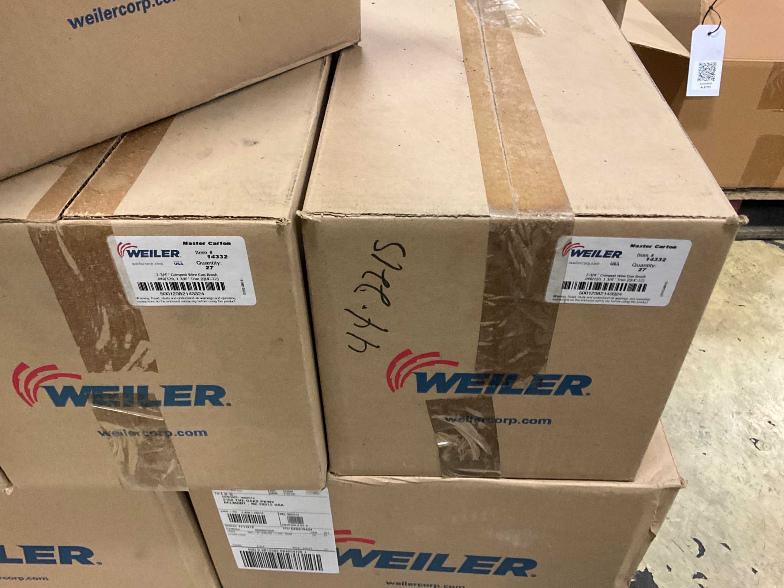 BULK QTY WEILER CRIMPED WIRE CUP BRUSHES - HAND TOOLS