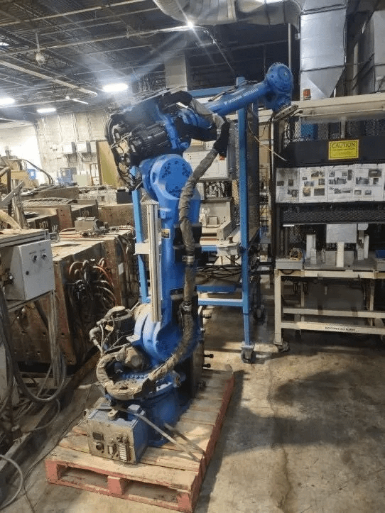2011 YASKAWA MOTOMAN MH50 ROBOT ARM, 6-AXIS, 50KG PAYLOAD, 2061MM REACH, 0.07MM RPT, 550KG WT - ARTICULATED ROBOTS