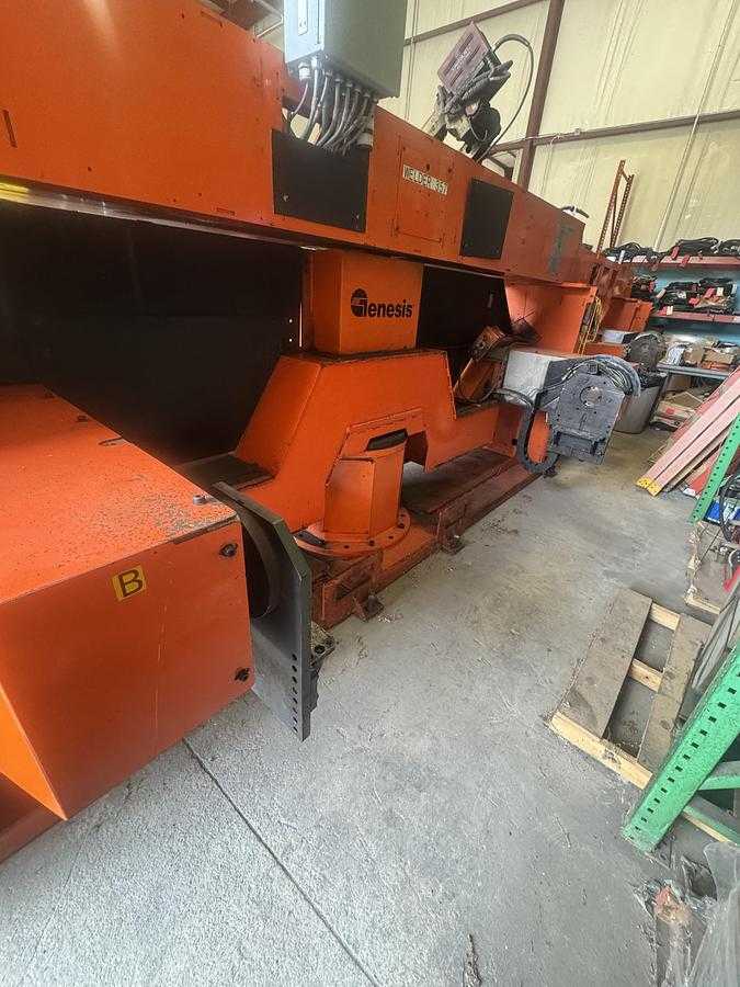 2014 GENESIS SYSTEM 3X MIG WELDING CELL, DUAL FANUC ARC MATE 100IC ROBOTS, 10KG, 1420MM REACH - WELDING EQUIPMENT