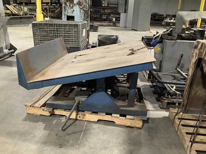 VESTIL SCISSOR LIFT TABLE 4000LB 2HP 460V 3PH 43INH 36IN TRAVEL - STORAGE & HANDLING EQUIPMENT