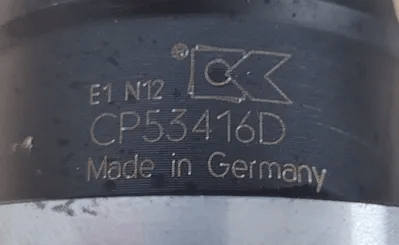 KENNAMETAL CP53416D CAT40 INDEXABLE INSERT DRILL - MACHINE TOOLING