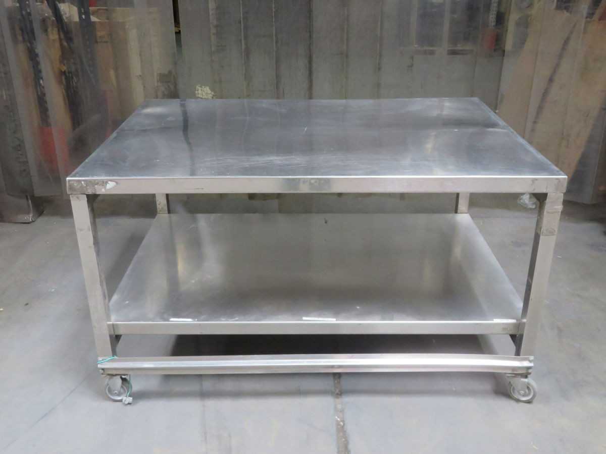 Stainless Steel Table 60X42X34 - Durable, Versatile, Model T266489 - WORK TABLE