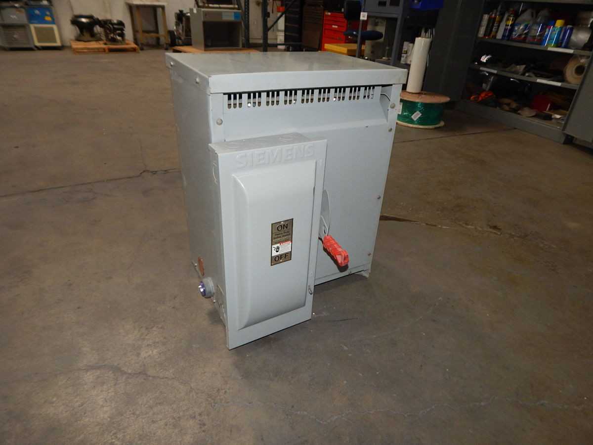 PROLEC GV3526 TRANSFORMER, 3-PHASE, 45 KVA POWER, 480 VAC PRI VOLTAGE, 208Y/120 VAC SEC VOLTAGE - DRY TRANSFORMERS