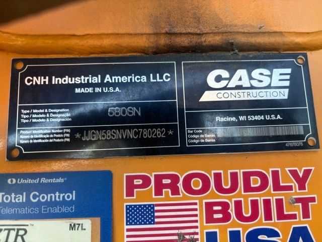 2022 CASE 580 SN BACKHOE LOADERS - BACKHOE LOADERS