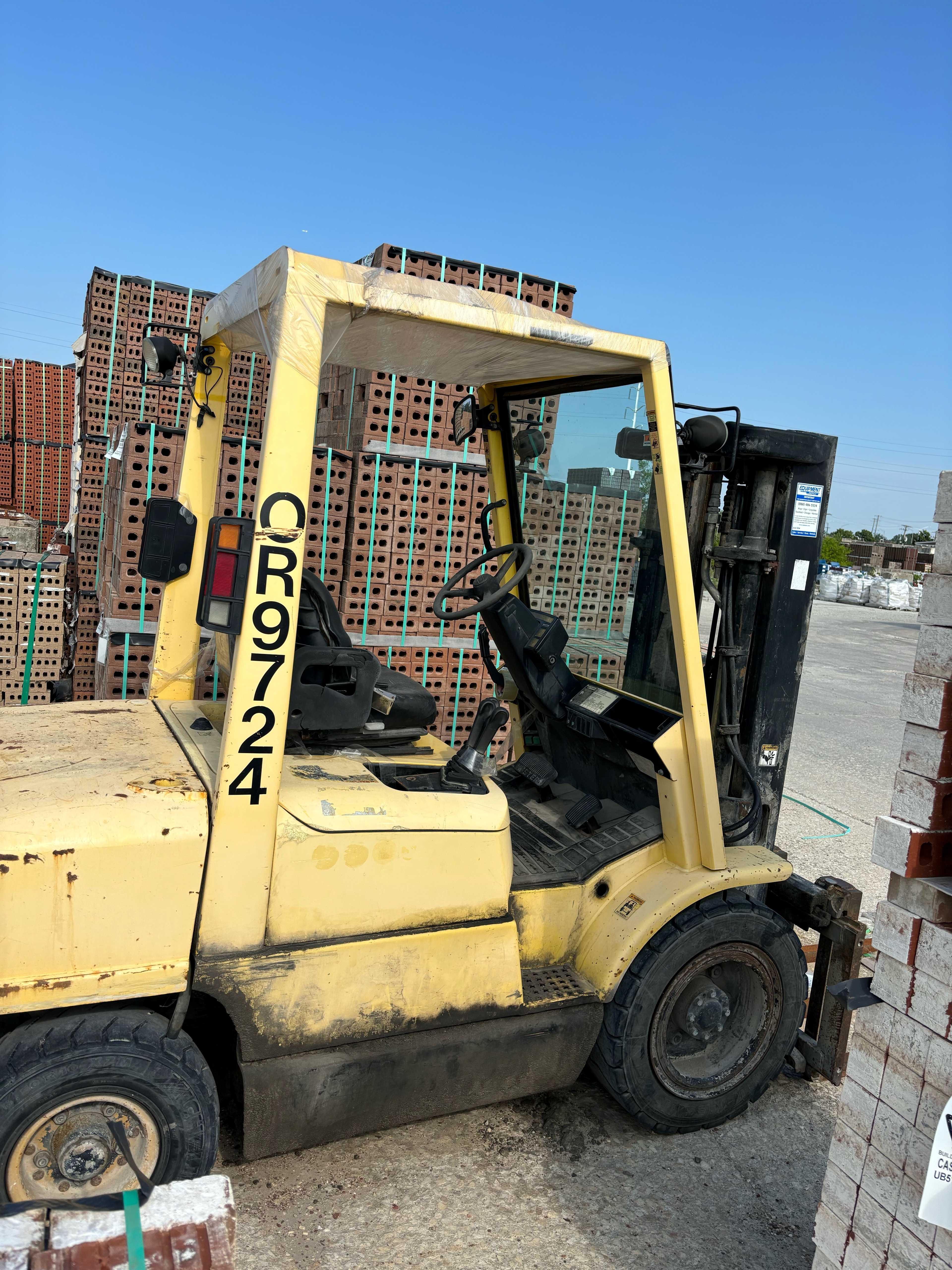 2004 HYSTER H60XM COUNTERBALANCE FORKLIFT - COUNTERBALANCE FORKLIFT