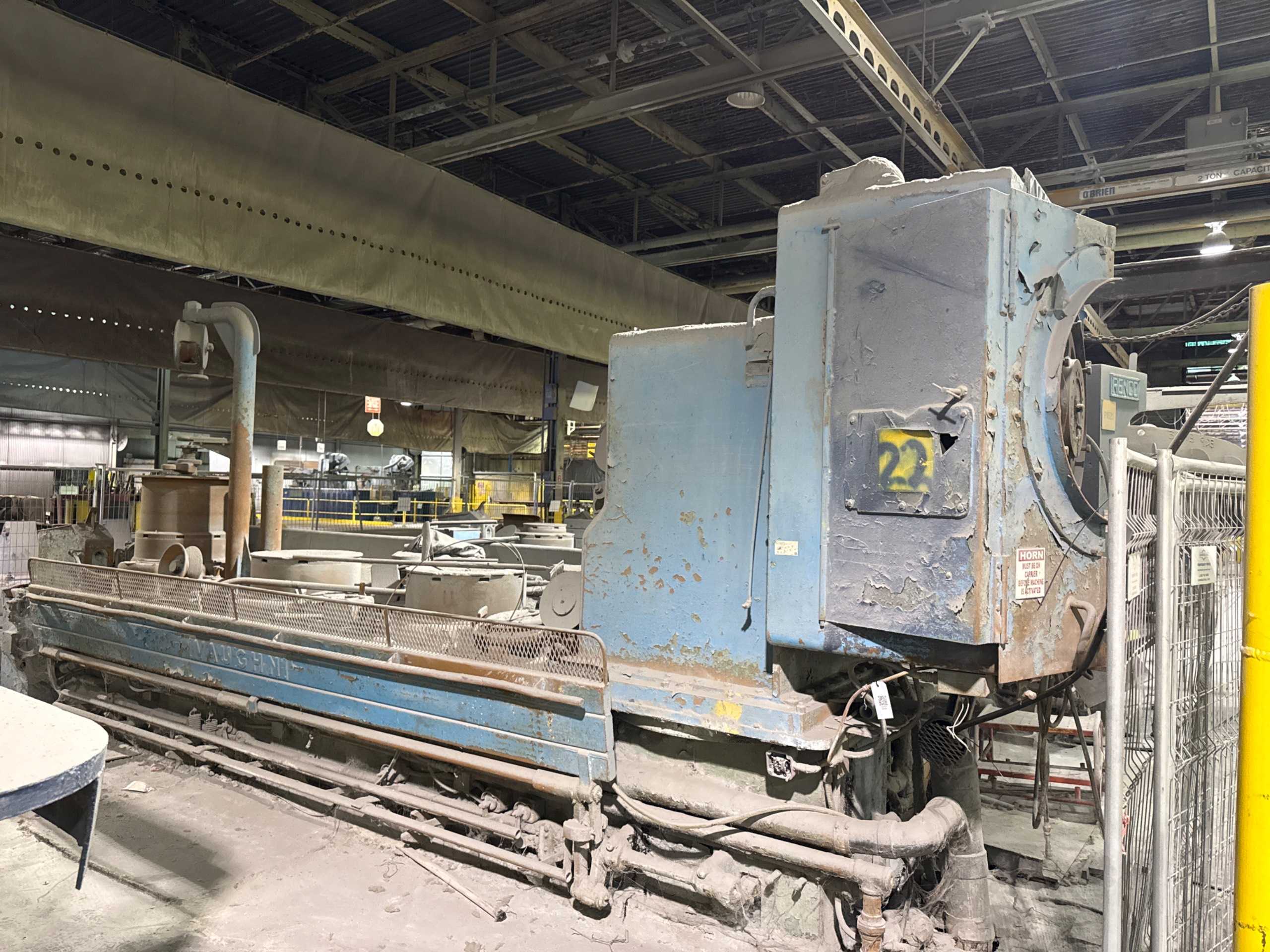 VAUGHN MULTI-BLOCK WIRE DRAWING MACHINE - WIRE DRAWING MACHINES