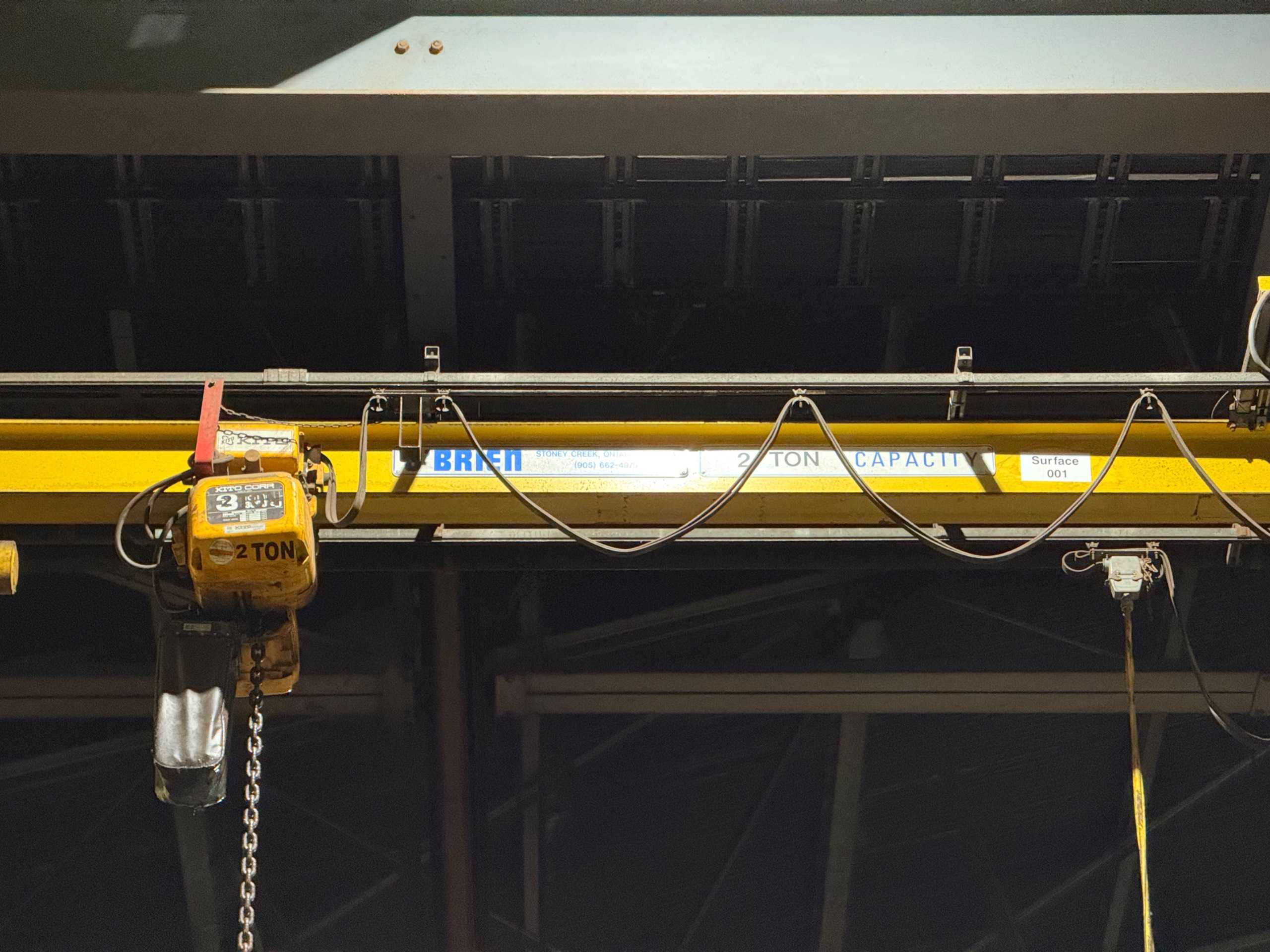 O'brien 2 Ton Bridge Crane - BRIDGE CRANE