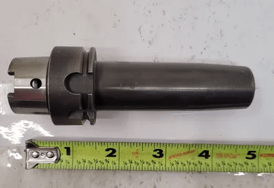 PARLEC H40-25SF394 HSK40A 1/4" SHRINK FIT TOOL HOLDER, OVERALL LENGTH 4.625” - MACHINE TOOLING
