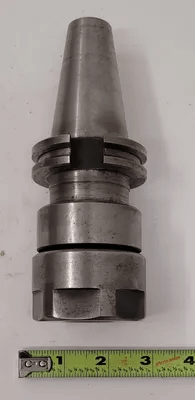ACCUPRO CAT 40 COLLET CHUCK HOLDER TYPE: CAT 40 OAL: 6.5” GAUGE LENGTH: 3.75” - MACHINE TOOLING