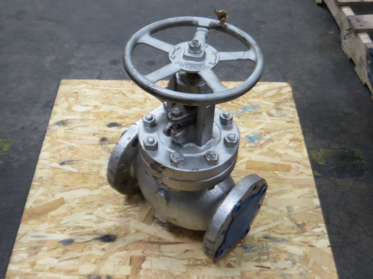 POWELL B163 GATE VALVES, 3-INCH NPS, CLASS 300, 3031 FE BODY, 740 PSI WP @ 100°F - WEDGE GATE VALVE
