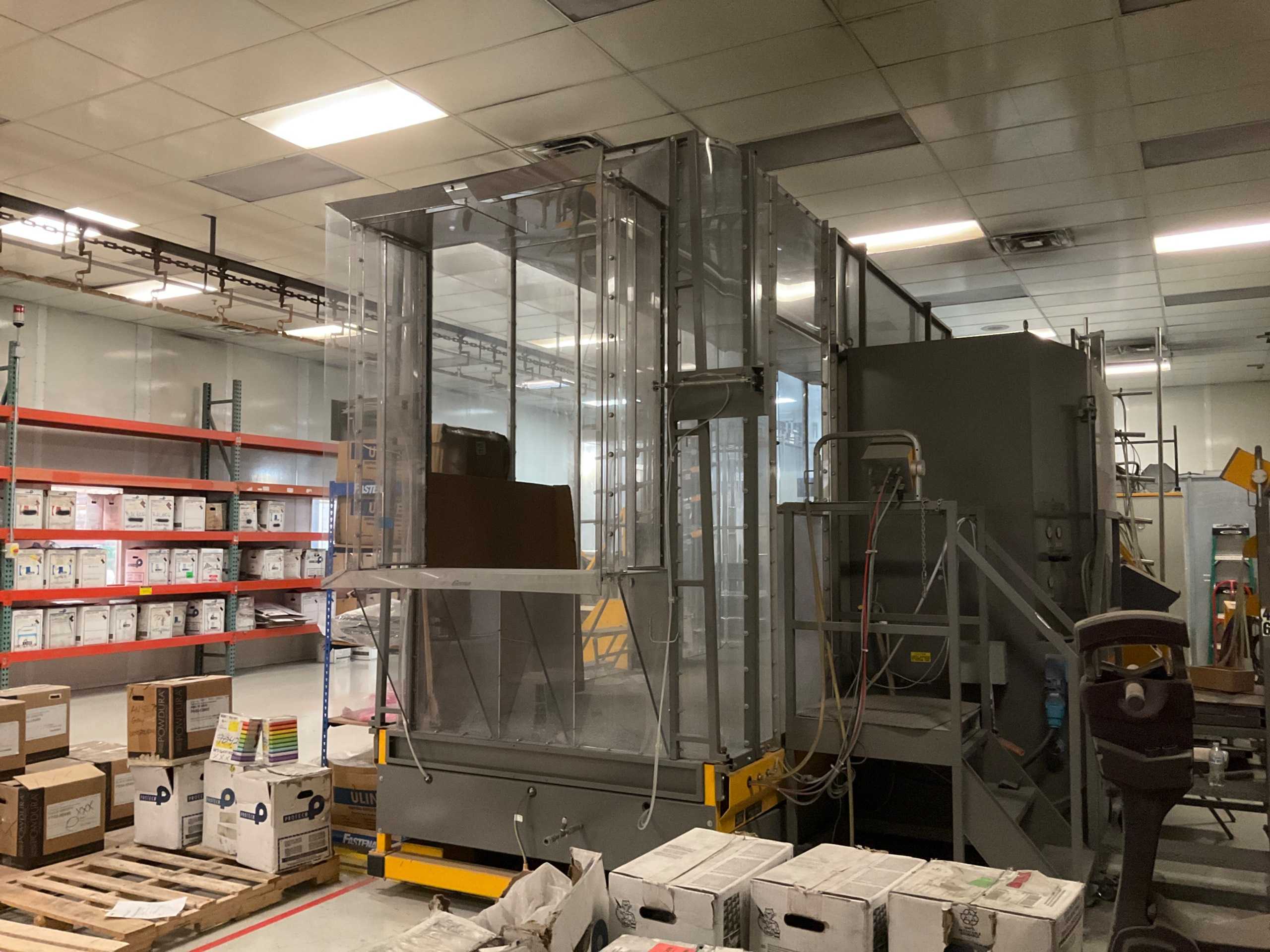 ITW GEMA MANUAL PAINTING BOOTH - PAINT LINES