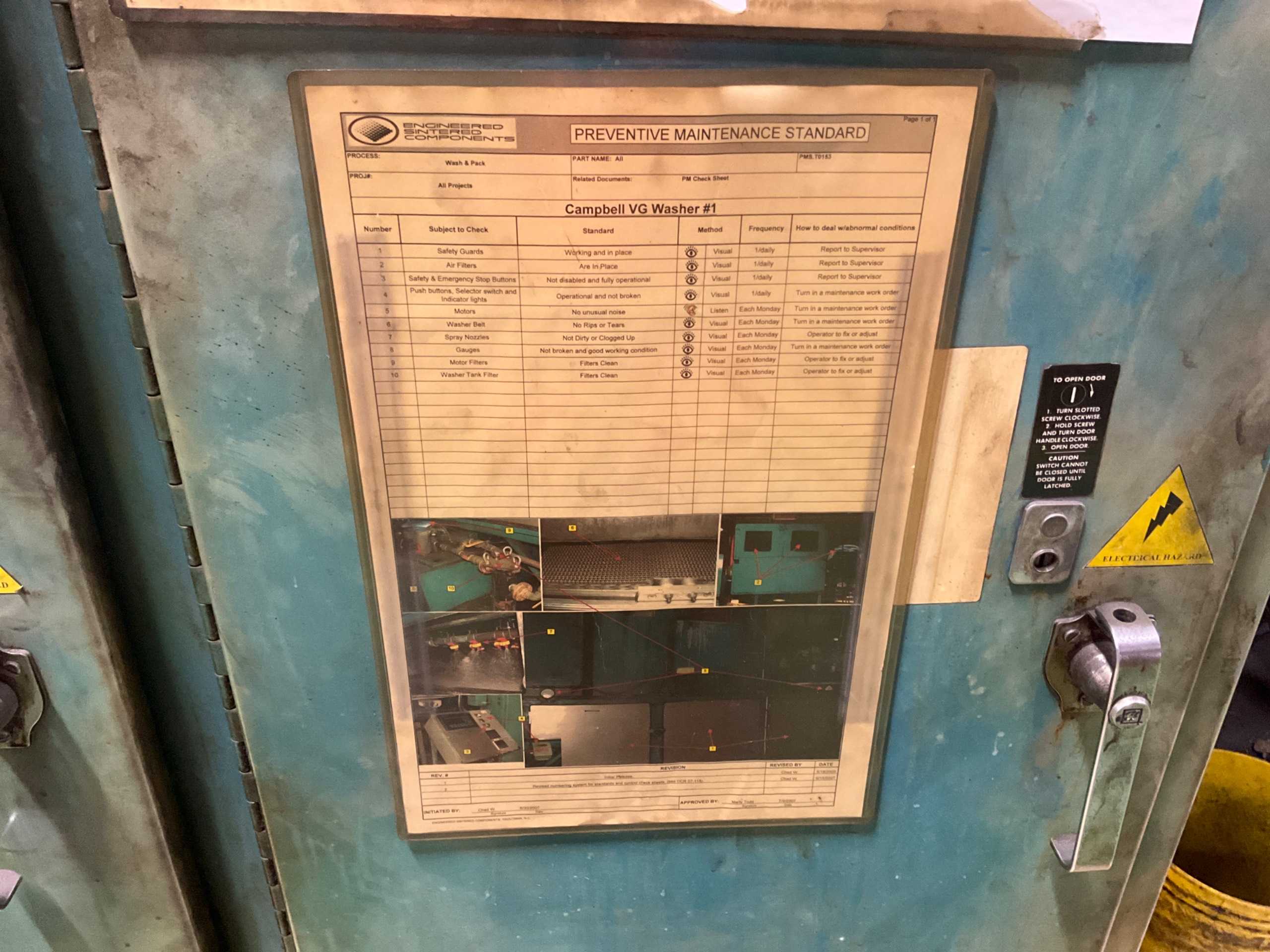 CAMPBELL 3SW2X28B PARTS WASHING MACHINE - PARTS WASHING MACHINE