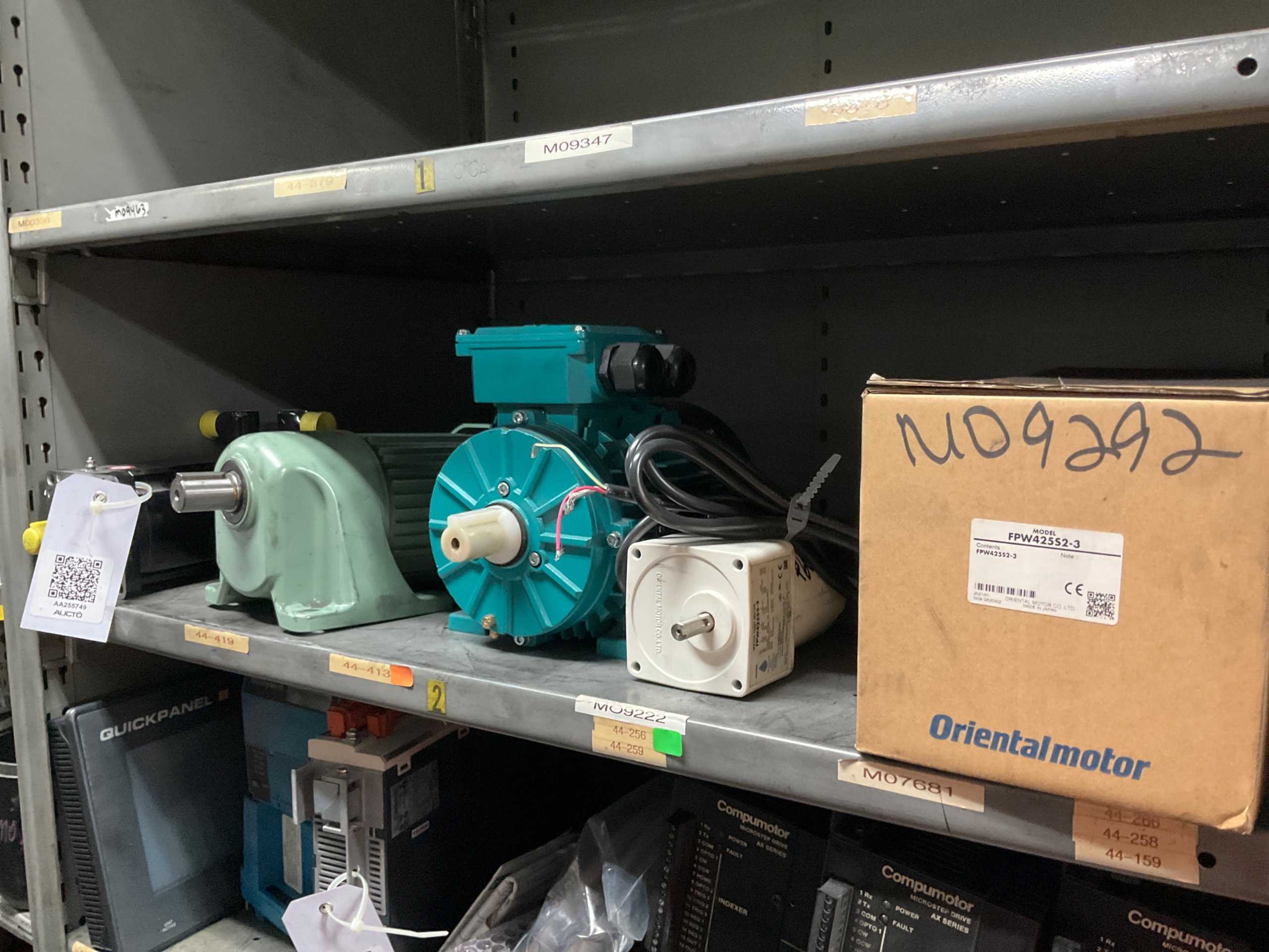 QTY 4: ELECTRIC MOTOR - ELECTRICAL PARTS