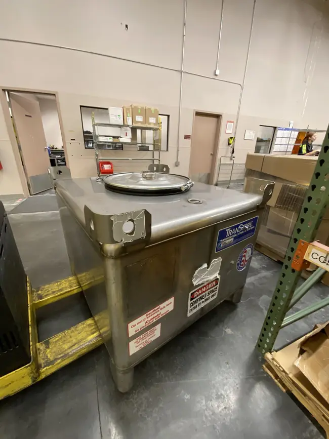 2016 TRANSTORE/METALCRAFT 250 GALLON STAINLESS STEEL IBC TOTE TANK - undefined