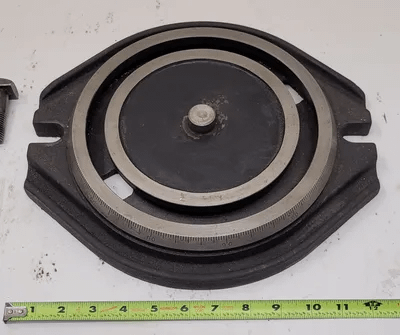 MACHINE TOOL VISE SWIVEL BASE - MACHINE TOOLING