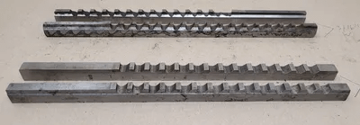 KEYSEATER BROACH SET OF 4, VARIOUS SIZES: DUMONT AND TREADWELL BRANDS INCLUDED - MACHINE TOOLING