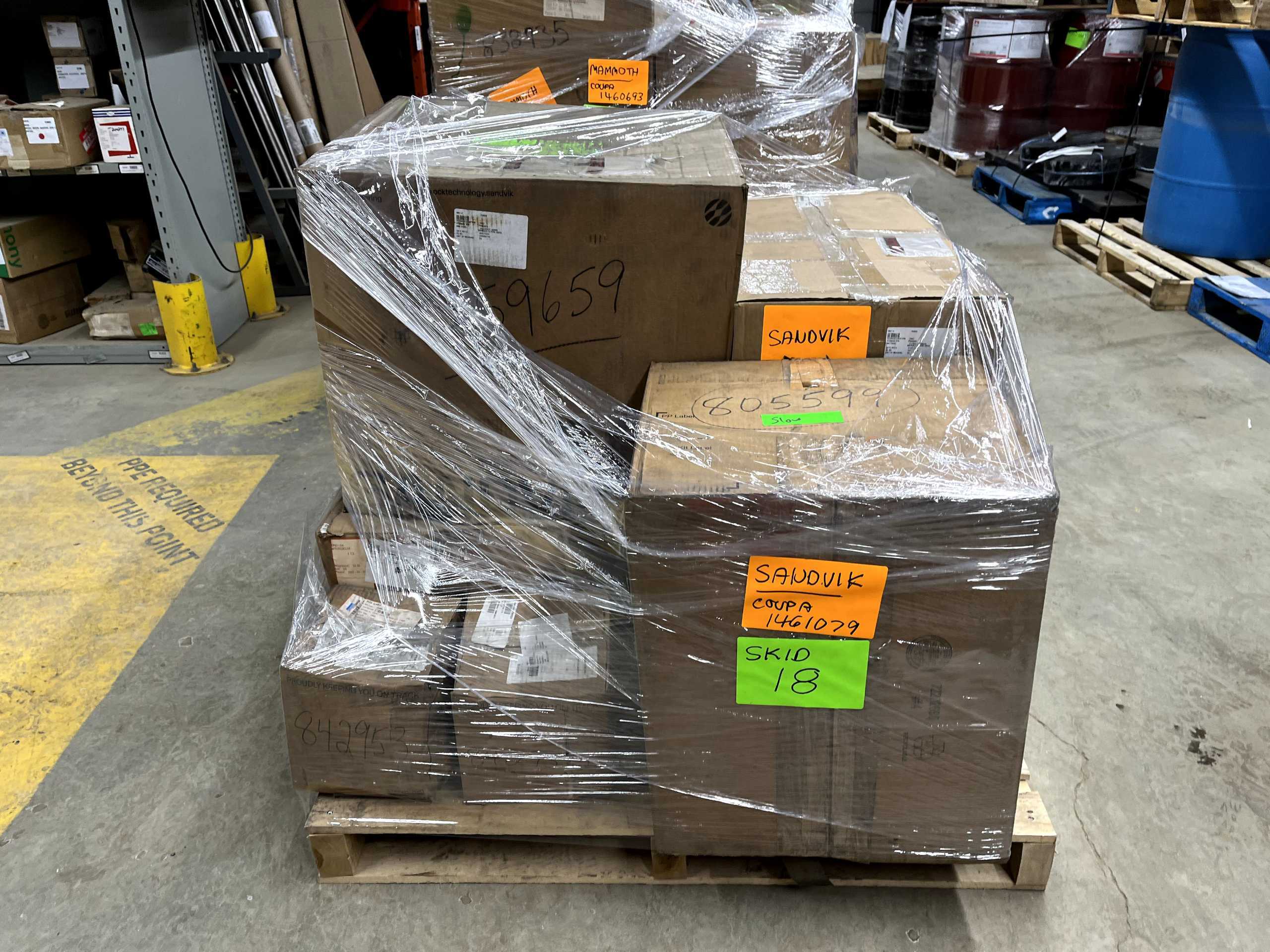 BULK LIST OF SANDVIK PARTS FOR DD420-40C JUMBO AND PEGASUS DRILL - CONSTRUCTION EQUIPMENT PARTS