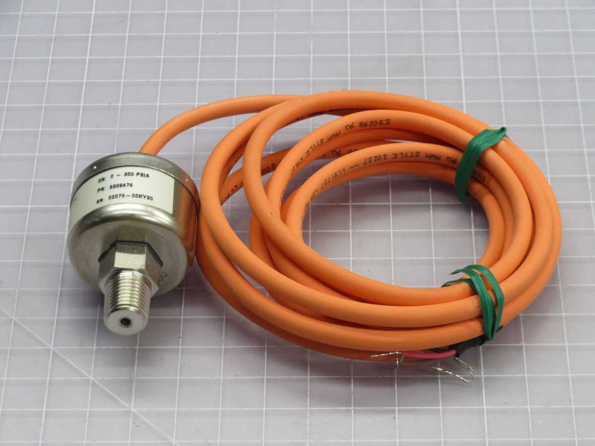HONEYWELL 9306476 11100280854 TRANSDUCER, 0-300 PSIA RNG, 4-20MA OUT - PRESSURE TRANSMITTER