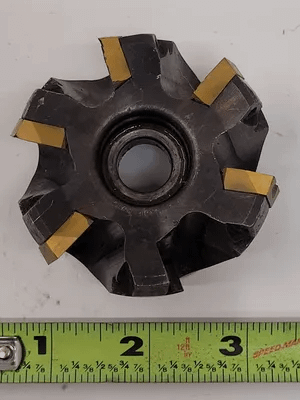 KENNAMETAL INDEXABLE MILLING CUTTER, KSSISR248SD4315F4, 2.5IN DIAMETER, 6 FLUTE - MACHINE TOOLING