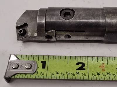 VALENITE 5T3 MART-SET T.M. BB-1 INDEXABLE INSERT BORING BAR OAL: 10” SHANK DIA: 1” - MACHINE TOOLING