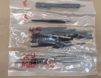 SUNNEN MANDRELS/WEDGES SET (APPROX 135 PCS) MODELS D6, D8, K20, K16, K12, K3-K10 - MACHINE TOOLING