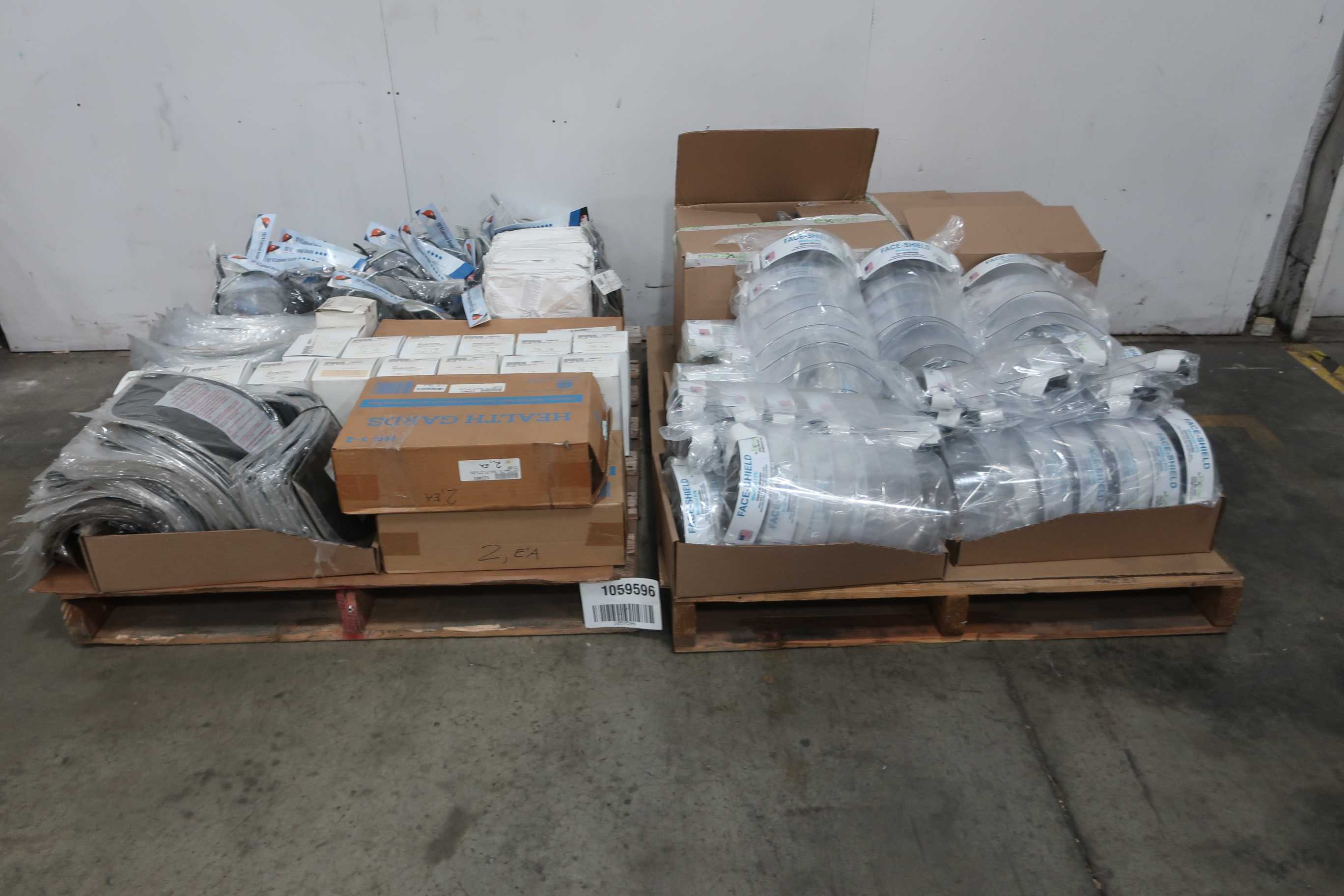 2 PALLETS OF ASSORTED PPE