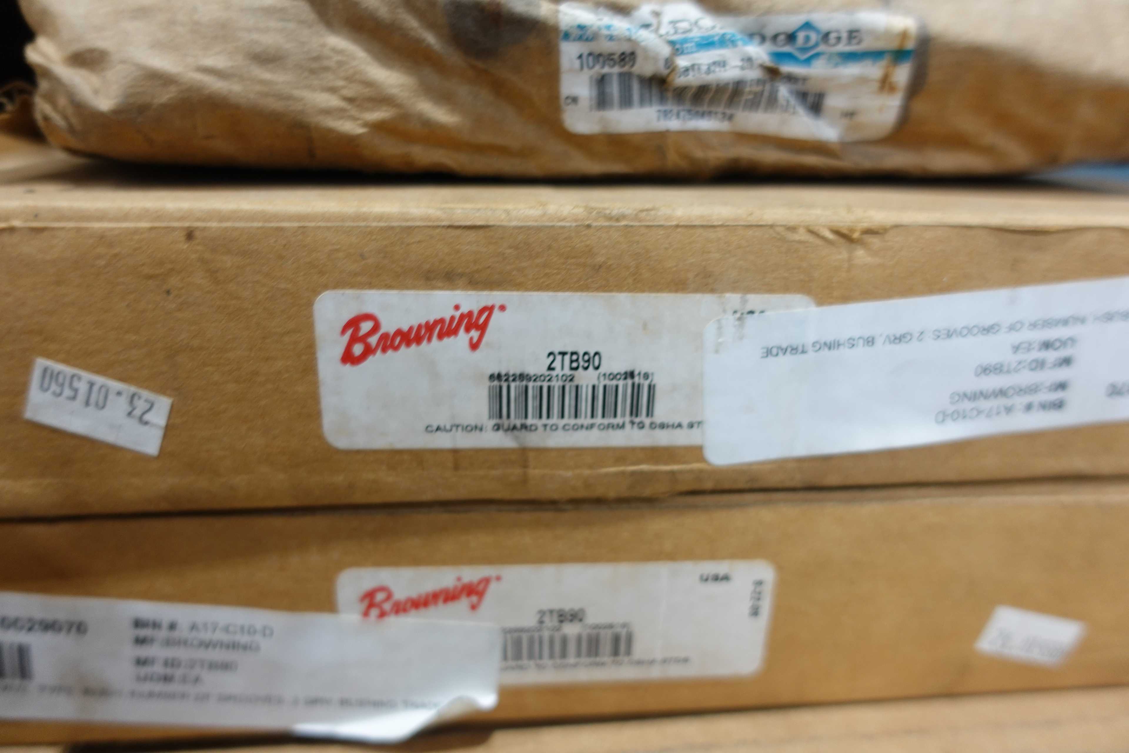 SKU 1757881 - 4 PALLETS OF ASSORTED POWER TRANSMISSION REPLACEMENT PARTS - POWER TRANSMISSION