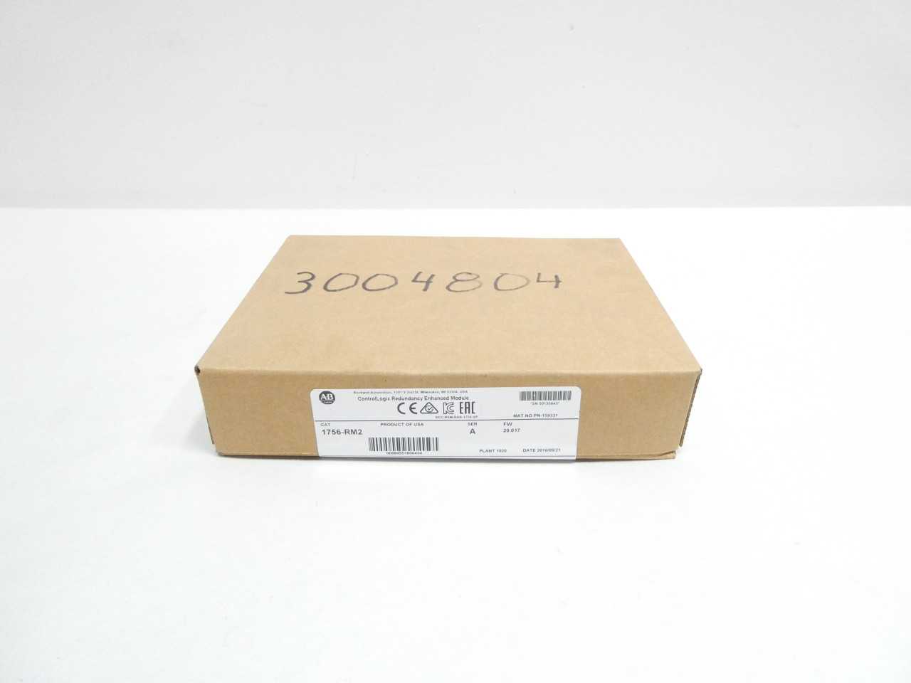 SKU 999556 - ALLEN BRADLEY 1756-RM2 CONTROLLOGIX REDUNDANCY MODULE - AUTOMATION & CONTROLS