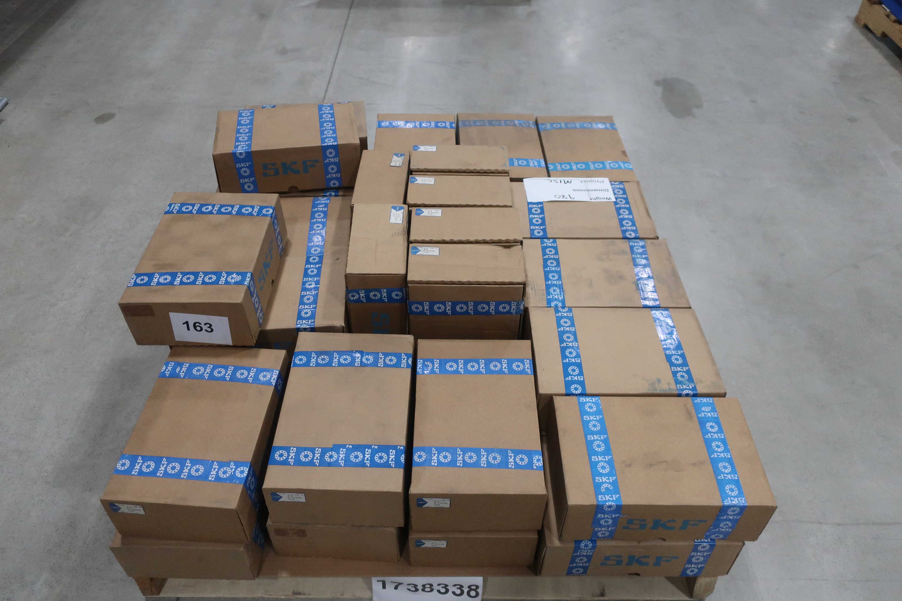 SKU 1738338 - PALLET OF SKF 55 K-23620 BEARING CUPS