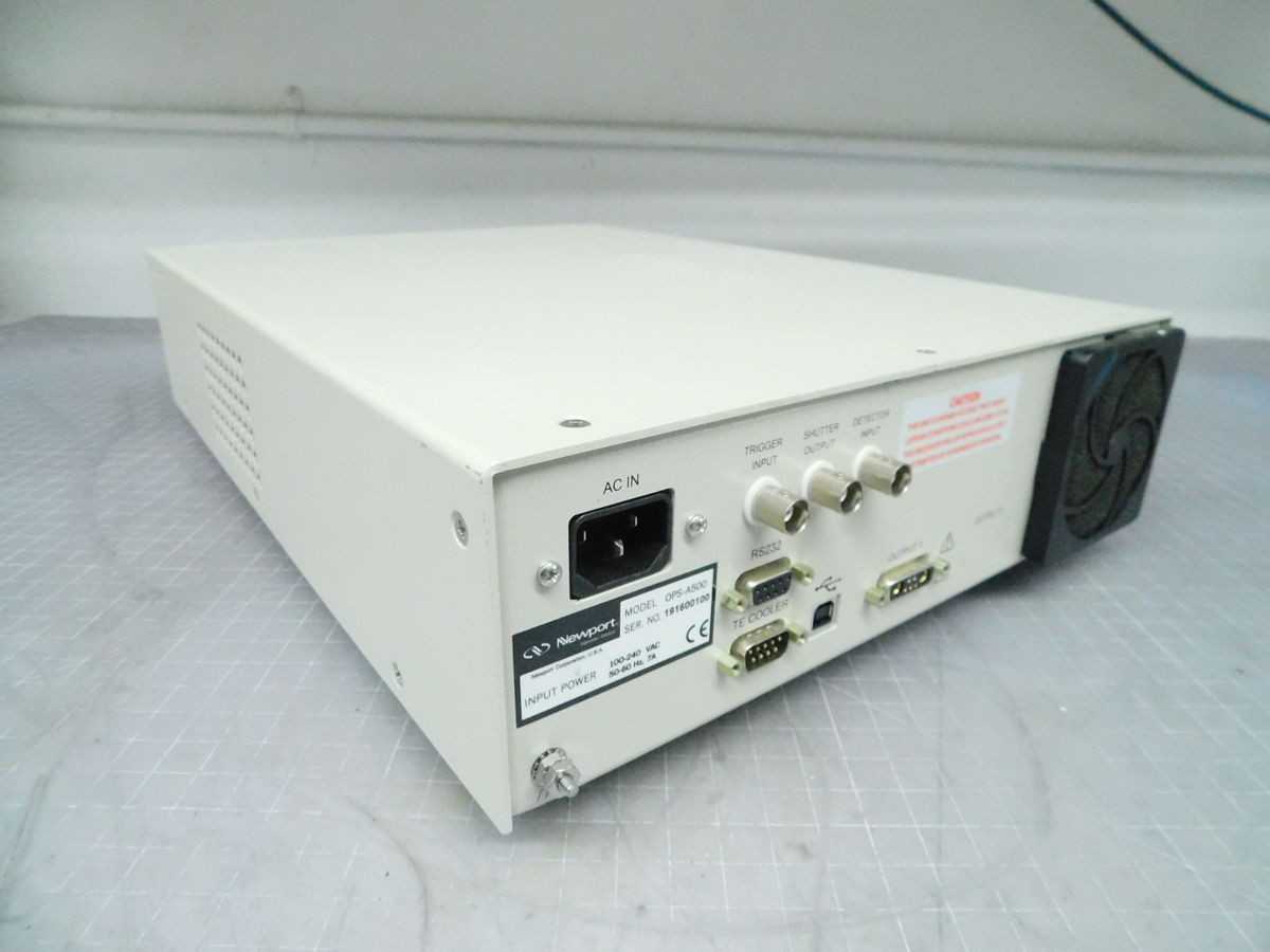ORIEL NEWPORT OPS-A500 LAB LIGHT SOURCES, 500W POWER, 25A CURRENT, 30 KV IGNITION - POWER SUPPLIES