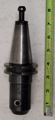 VALENITE V40CT-E62 END MILL HOLDER CAT 40 TAPER, .625” BORE ID, 3.65” PROJECTION - MACHINE TOOLING