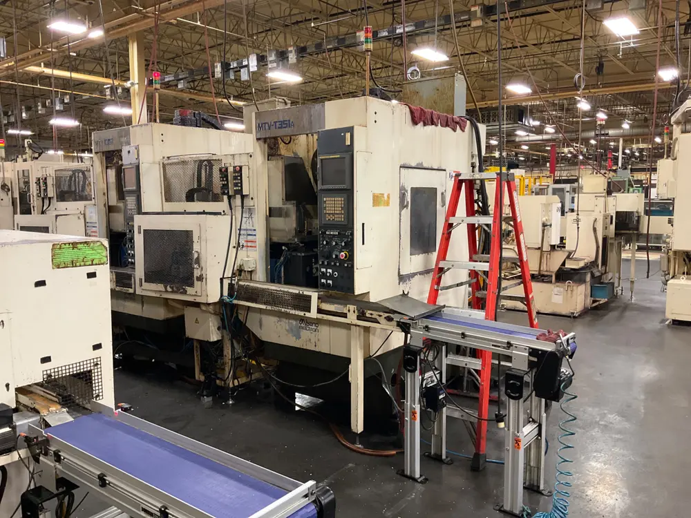 2004 MECTRON MTV-T351A 5 AXIS VERTICAL MACHINING CENTER - undefined