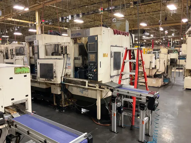 2004 MECTRON MTV-T351A 5 AXIS VERTICAL MACHINING CENTER - undefined