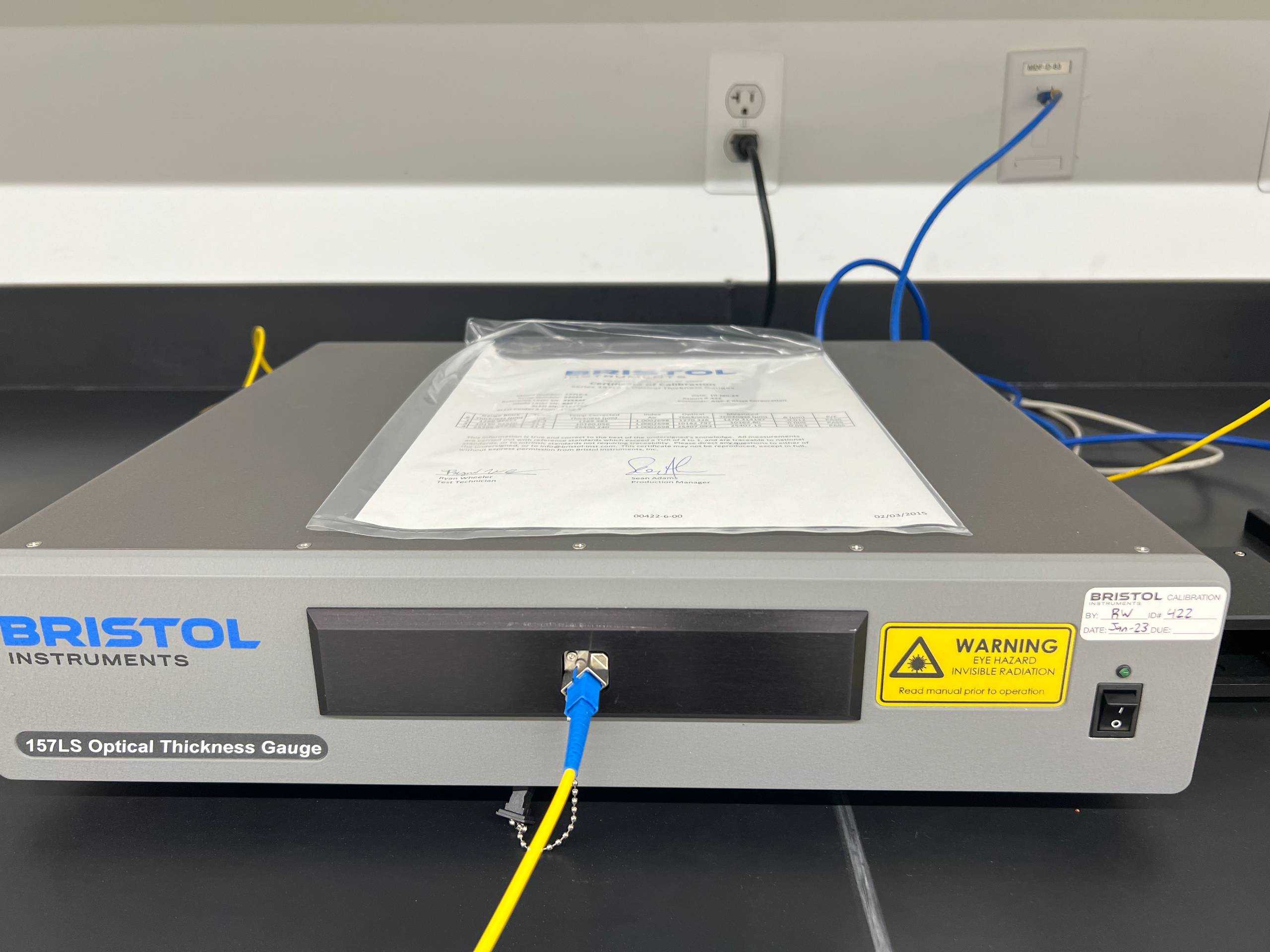 2023 BRISTOL 157LS-1 OPTICAL THICKNESS GAUGE - INSPECTION & MEASUREMENT