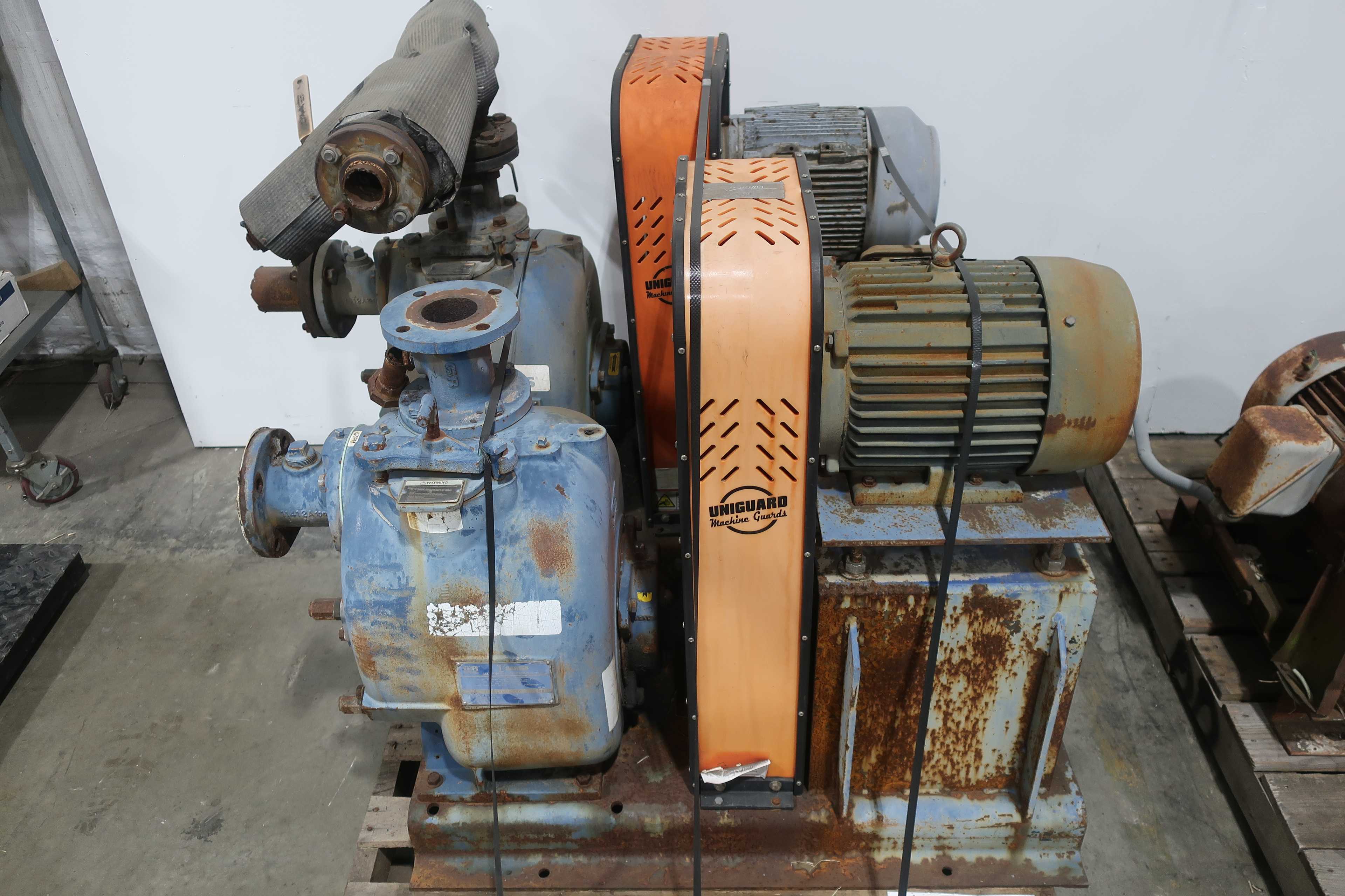LOT OF 3 ASSORTED T SERIES GORMAN RUPP SELF-PRIMING CENTRIFUGAL PUMPS T3A71S-B T3A60-B - CENTRIFUGAL PUMP