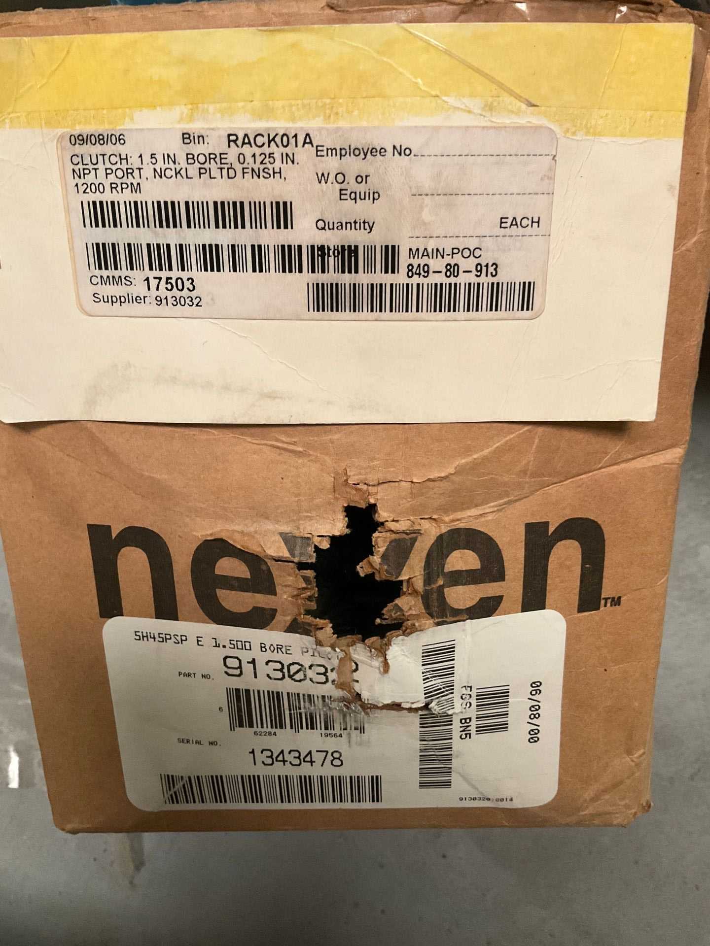 2000 Nexen SH45PSP Clutch - MECHANICAL CLUTCH