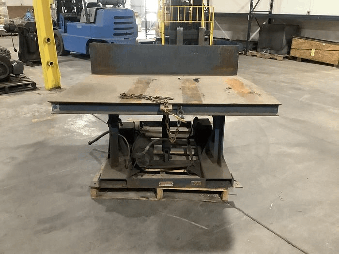 VESTIL SCISSOR LIFT TABLE 4000LB 2HP 460V 3PH 43INH 36IN TRAVEL - STORAGE & HANDLING EQUIPMENT