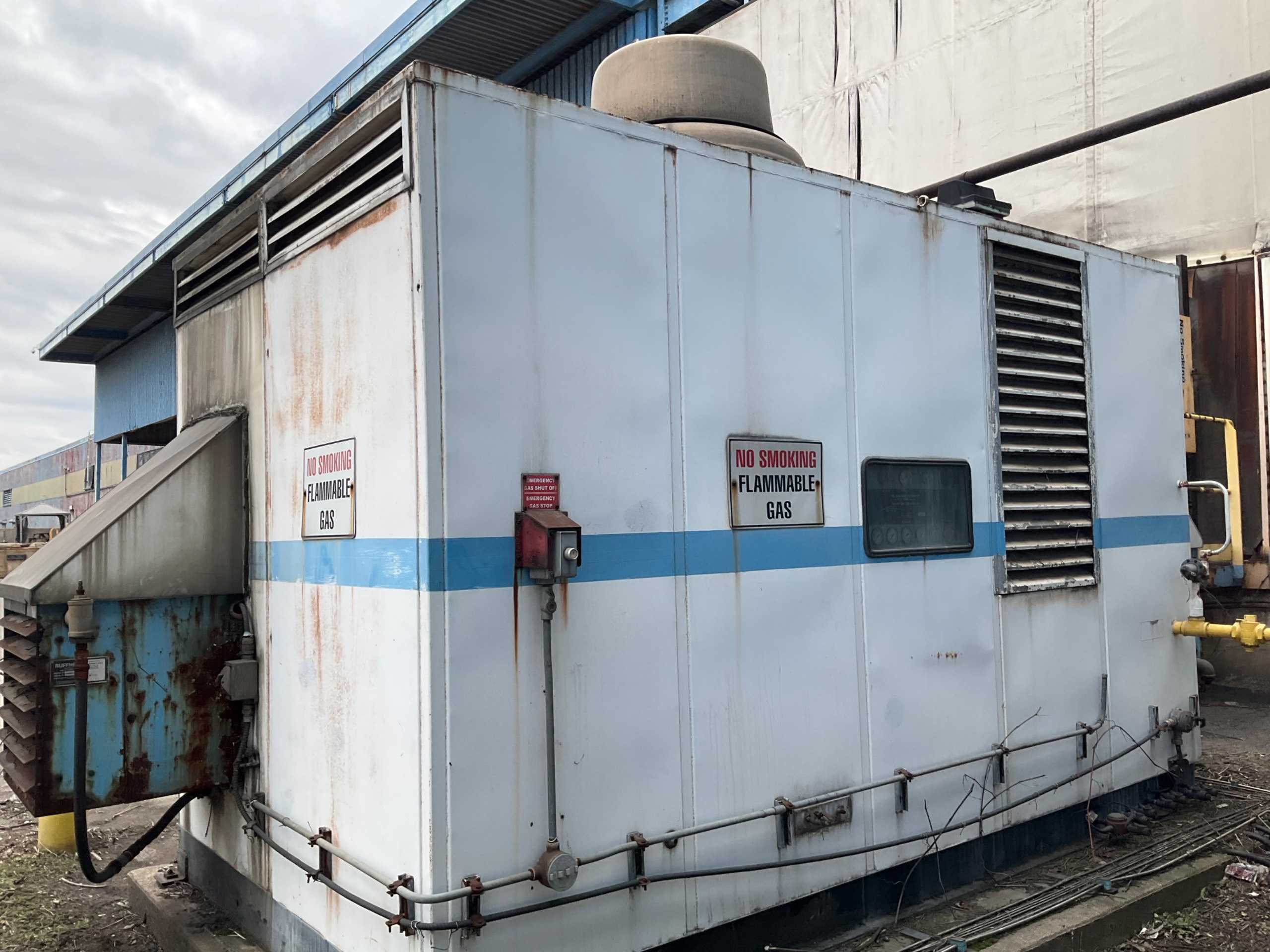 Wilson Gas Equipment NQ-SV3 Gas Compressor, 600V, 100A, 10-20/3600 Psig, Ruffneck HP7-24 Hx - GAS COMPRESSORS