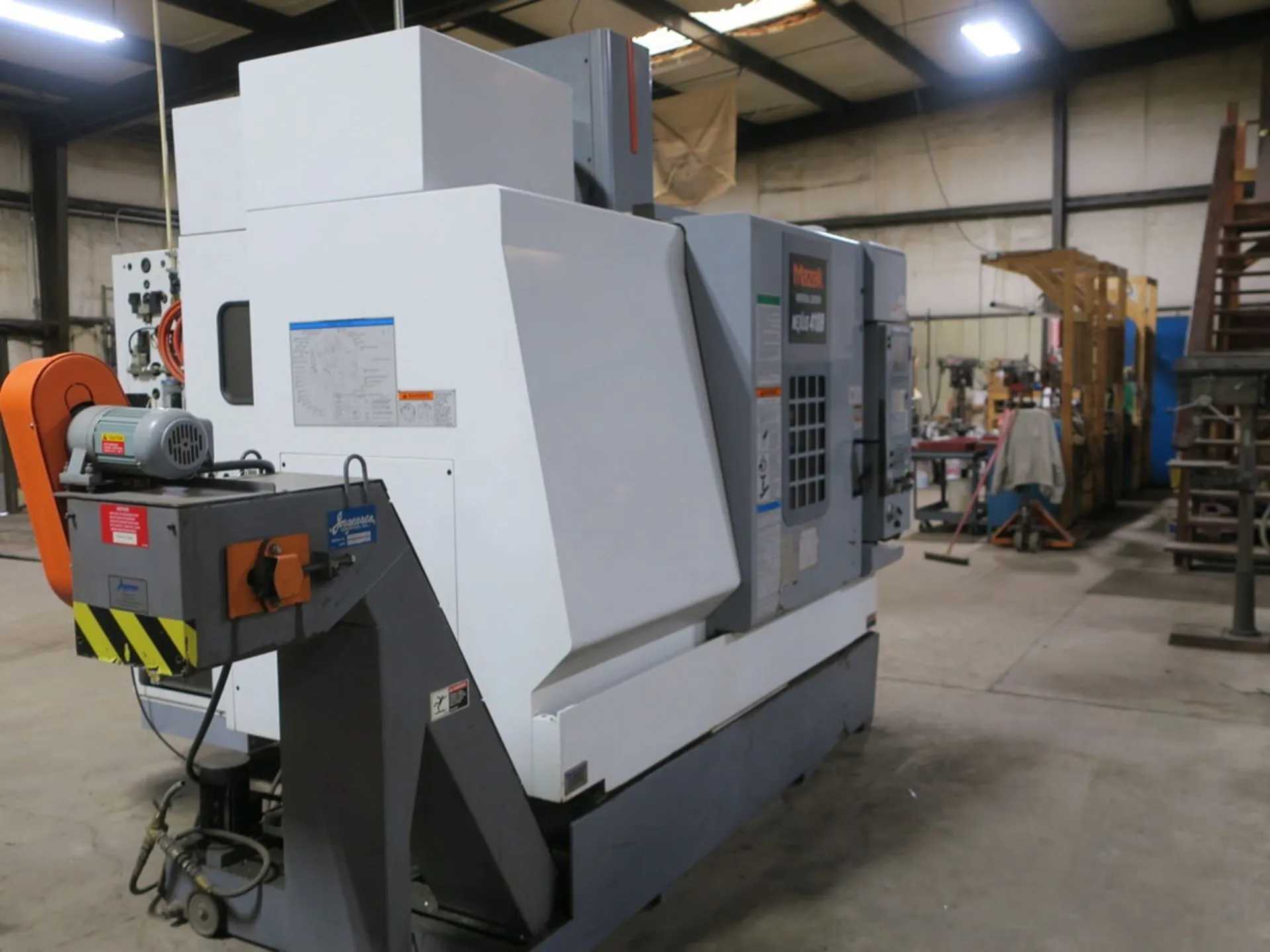 2004 MAZAK VERTICAL CENTER NEXUS 410B VMC X30 Y16.14 Z20 12000RPM 30ATC CAT40 - VERTICAL MACHINING CENTERS